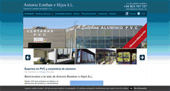 Desktop Screenshot of antonio-esteban.com
